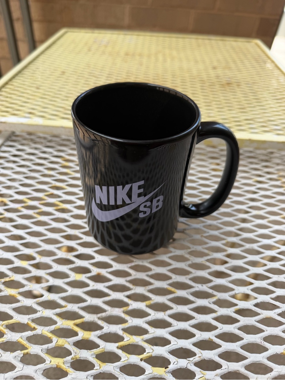 Nike Black Mug with White SB Logo